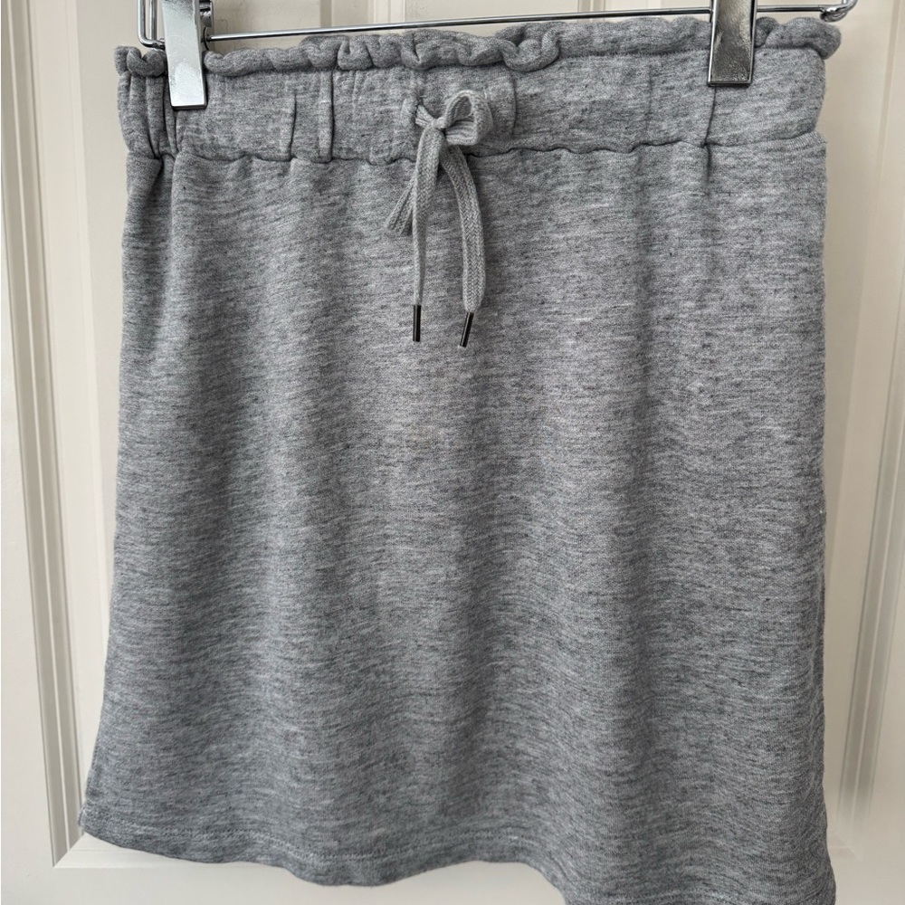 Grey Women's Sweatshirt Skirt M